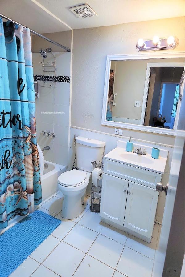 Casaazul-2605A-Couples Retreat By Beach & Pleasure Pier 1 Block Away- 2Bed 2Bath- 7 Minutes To Cruise Terminal Галвестон Экстерьер фото